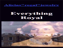 Tablet Screenshot of everythingroyal.com